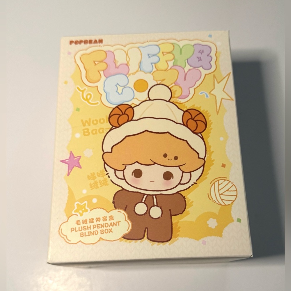 ❄️ POP BEAN ”Fluffy & Cozy” Plush Pendant ❓BLIND BOX ❓🆕SEALED BOX🆕 🟥POP MART🟥 - Picture 4 of 16